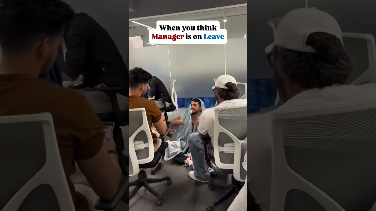 Manager on Leave? Office Turned Dance Stage 😂 | Caught Red-Handed! 