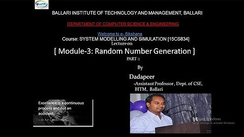 Random Number Generation