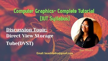 1.7 Direct View Storage Tube(DVST)