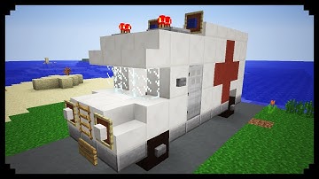 ✔ Minecraft: How to make an Ambulance