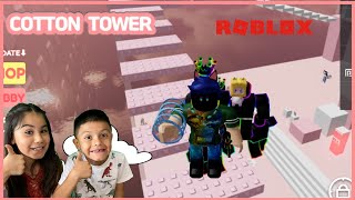 Can We BEAT the EASIEST OBBY on ROBLOX? ( COTTON TOWER)