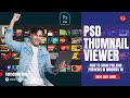 How To Show PSD Icon Previews In Windows 10 File Explorer