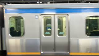 相鉄10000系10707編成 西谷駅発車