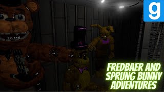 Gmod FNAF Fredbaer and Sprung bunnys Adventures