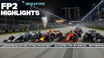 Singapore Turns Brutal! Red Flags, Wall Hits & Pit Lane Contact | FP2 Recap