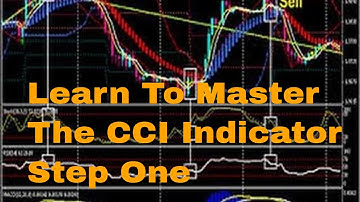 Learn To Master The CCI Indicator Step One