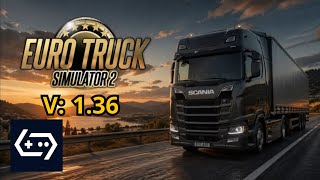 تشغيل محاكي شاحنات الاوربية euro truck simulatior 2 على محاكي  GAMEHUB  screenshot 4