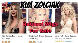 Celebrity Kim Zolciak HUMILIATED & DESPERATE FOR $$  Selling  Her Prize Possessions - Her Used Wigs Net Worth