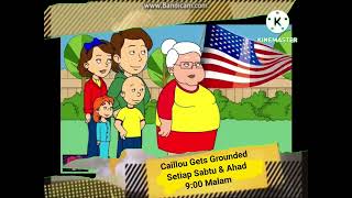 Bananana Tv3 Promo Caillou Gets Grounded 2014 Malam