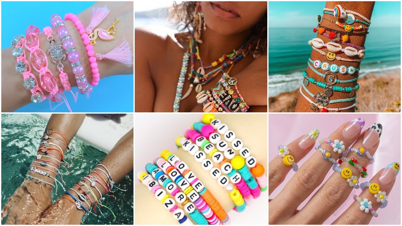 50 DIY - BU YAZ DENEMENİZ GEREKEN 50 HARİKA KENDİN YAP TAKI FİKRİ – Bileklik, Kolye, Yüzük ve dahası