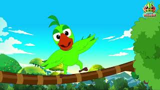 Main Tota | मजेदार हिंदी कविता | Hindi Nursery Rhyme for Kids | Cartoon Animation Song screenshot 3