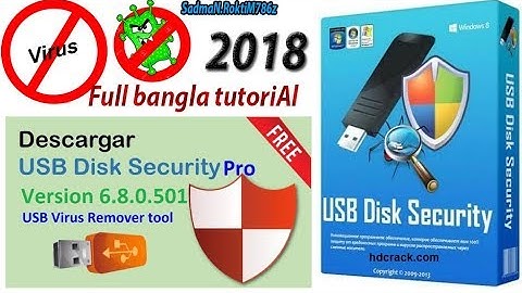 USB Disk Security 6 8 0 501 crack + serial key In bangla tutorial 2018
