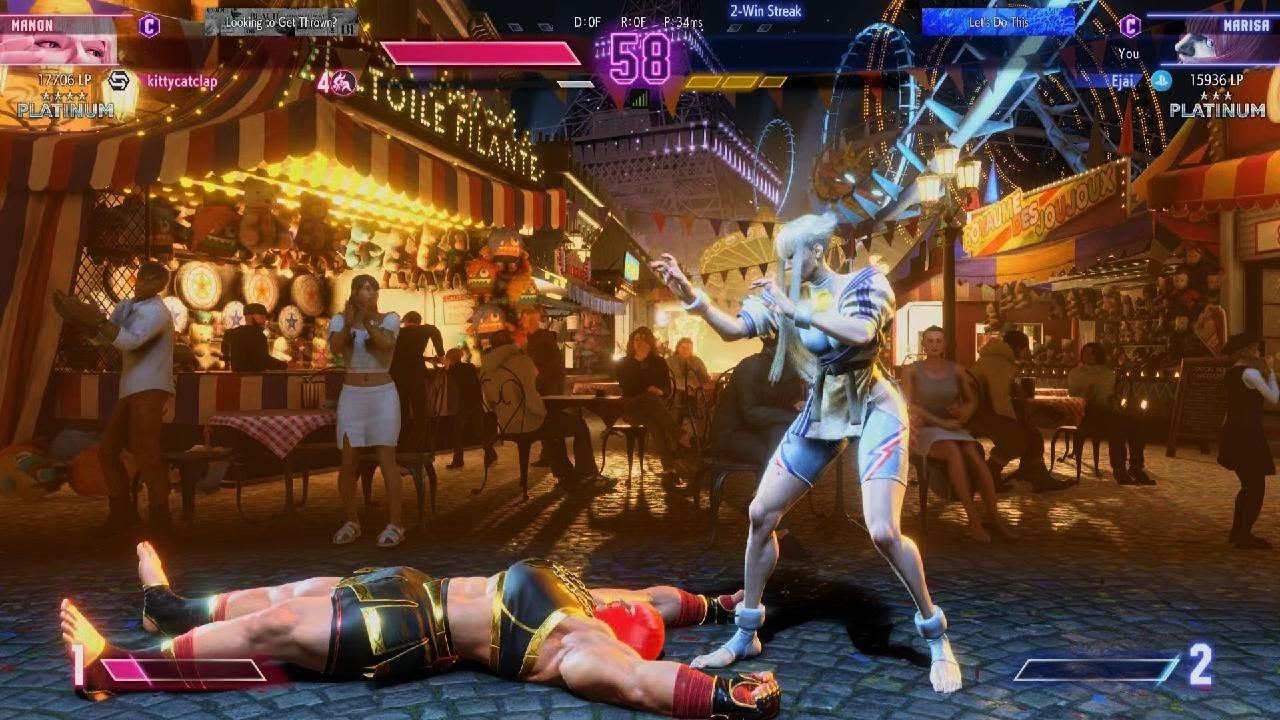 Street Fighter 6 My Marissa Comeback was interesting 70%