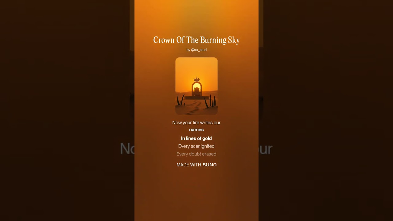 Crown Of The Burning Sky