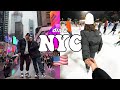 VLOG: ¡NEW YORK en NAVIDAD! Día 2 🇺🇸 Patinamos en Central Park ⛸️ │ Cristi Ramos