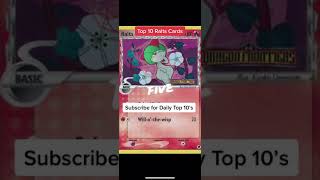 Top 10 Ralts #Pokemon Cards #shorts