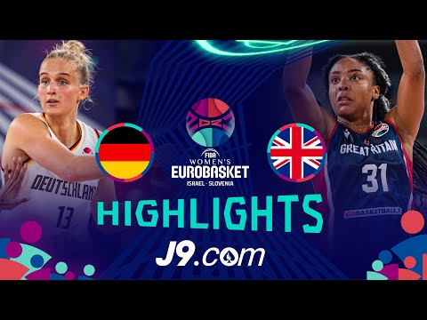 Germany 🇩🇪 vs Great Britain 🇬🇧 | J9 Highlights | FIBA #EuroBasketWomen 2023