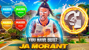 THIS JA MORANT BUILD BROKE THE 1V1 COURT IN NBA 2K23.