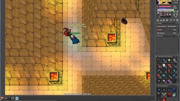 Tibia - Neptera Server - Killing lvl 24 red skull and looted 3 soft boots