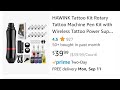 Hawink tattoo kit 2