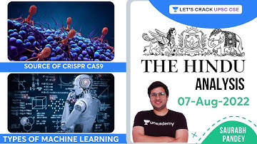 The Hindu Editorial Analysis | 7th Aug 2022 | Saurabh Pandey | Let