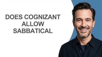 Does Cognizant Allow Sabbatical - KevinHowTo