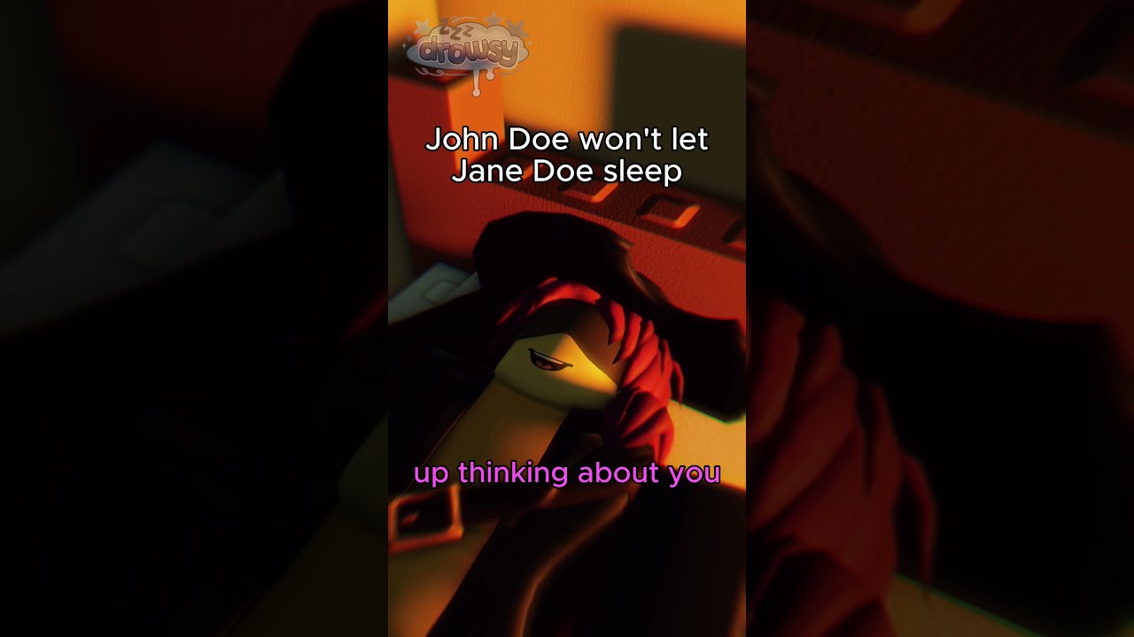 John Doe Won T Let Jane Sleep Roblox Forsaken Animation Robloxshorts