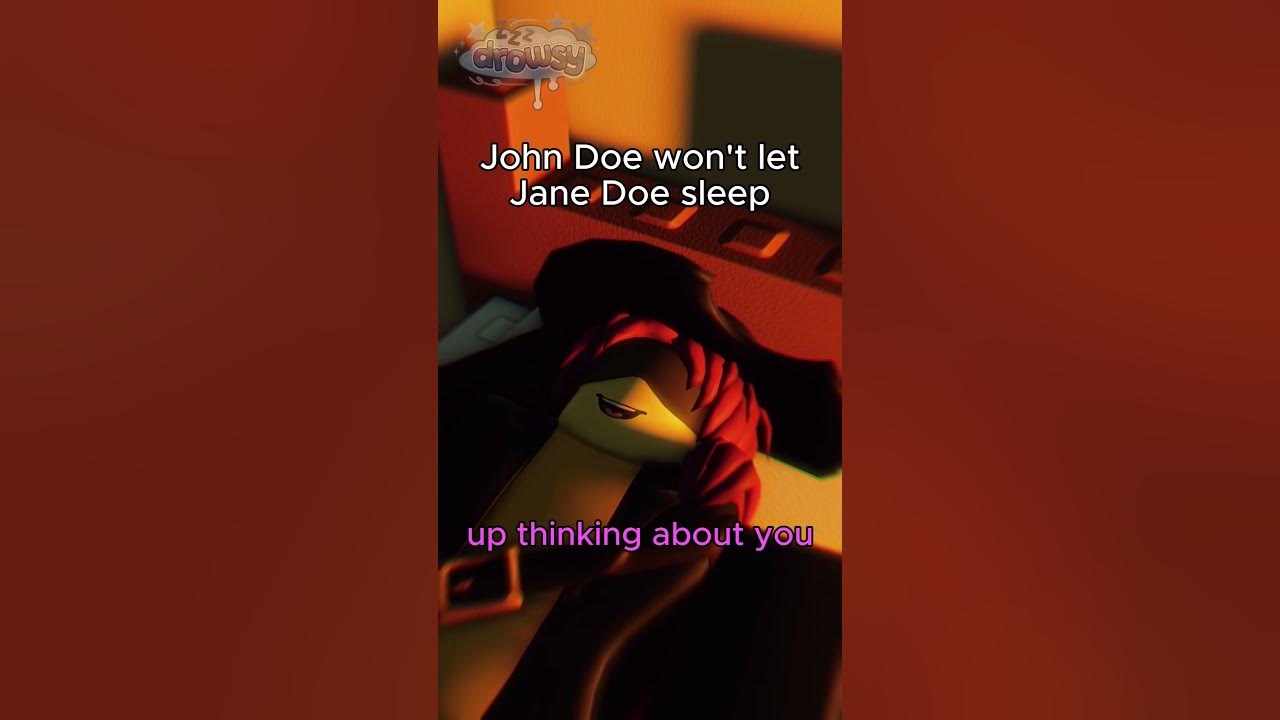 John Doe won't let Jane Doe sleep roblox forsaken animation #forsaken #roblox #robloxshorts
