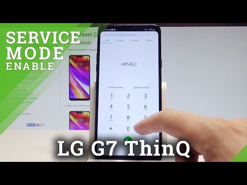 How to Enable Service Menu in LG G7 ThinQ - Hidden SVC Menu |HardReset.Info