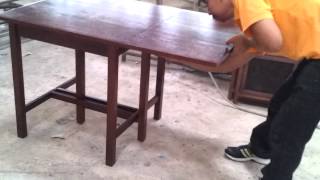 PKS New Drop Leaf Table.Vid02