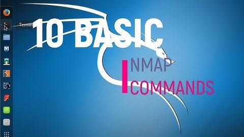 Kali Linux NMAP 10 Basic commands  2020