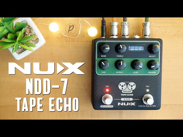 NUX NDD-7 Tape Echo (Stereo) - YouTube