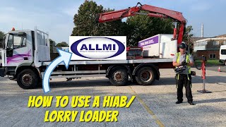 ALLMI Lorry loader training Lifting techniques!