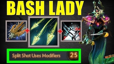 AoE Basher Split Shot [ Bash + Bash ]  | Dota 2 Ability Draft