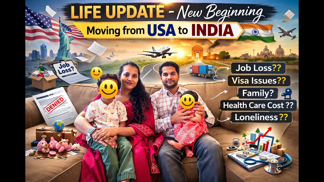 💥  தமிழில்: Reason for our move from USA to India | New Beginning | Biggest Life Update