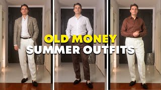 7 Old Money Style Summer Outfits For Men
