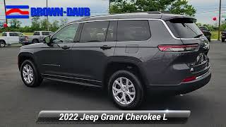 Certified 2022 Jeep Grand Cherokee L Limited, Easton, PA 7177P