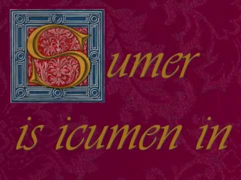 Medieval music - Sumer is icumen in - live recordi...
