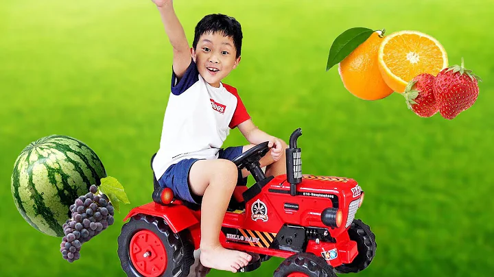 Yejun Truck Car Toy Assembly for Collects Fruits | Story for Kids