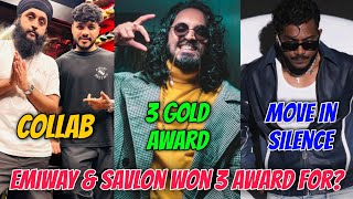 Emiway & Savlon Won Award For? Raftaar Collab With? King Post About! Old King Is Back! Mc Stan About