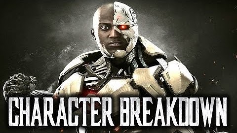 Injustice 2: Cyborg - Character Breakdown! [Tutorial and Guide: How to Play - Moves, Combos]