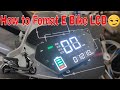 E bike speedometer wiring diagram e bike odometer reset  ebike display review in hindi part 2