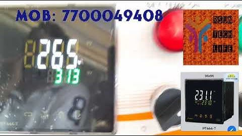 PT444-T-W2C34, PID CONTROLLER