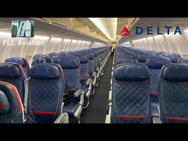 Delta Comfort Plus Flight to Iceland Extra Legroom: Review, 757-200