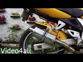 Suzuki SV650s V Twin Engine Delkevic Exhaust Sound