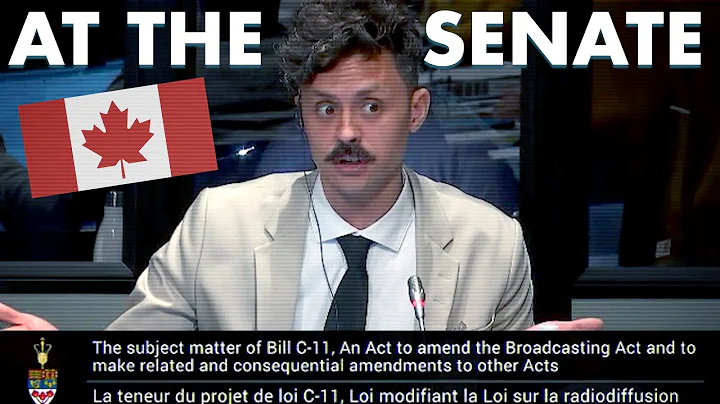 Begging Canada’s Senate to save Canada’s YouTube