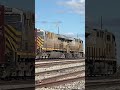 Twin CREX CN gevos today in montjoli yard! #cntrain #cnrailway #subscribe