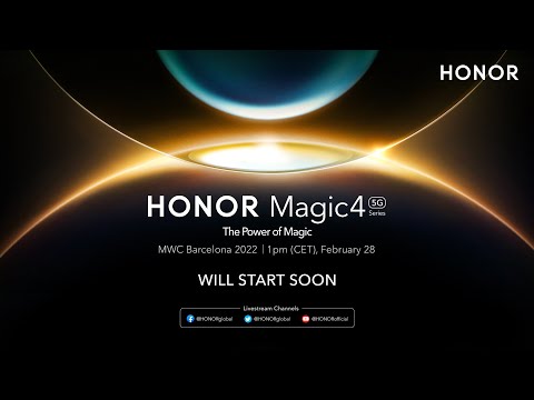 HONOR Global Launch Event at MWC 2022