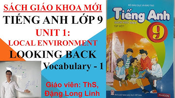 Tiếng Anh lớp 9 (SGK mới) - Unit 1: Local Environment - Looking back - Vocabulary - 1