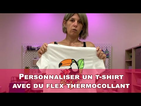 Personnaliser un t-shirt avec du flex thermocollant